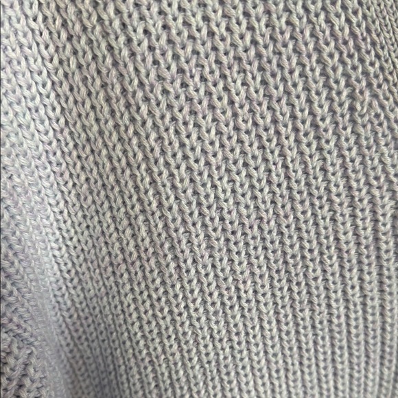 Gap Women's Light Purple Button-Up Sweater - Picture 4 of 4